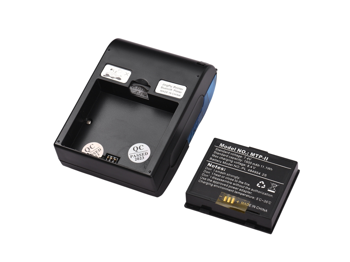 Impressora Térmica Portátil Mini Bisofice 2 Polegadas Sem Fio Usb Para Recibos Tickets Restaurante Lojas Varejistas Ios Android Windows