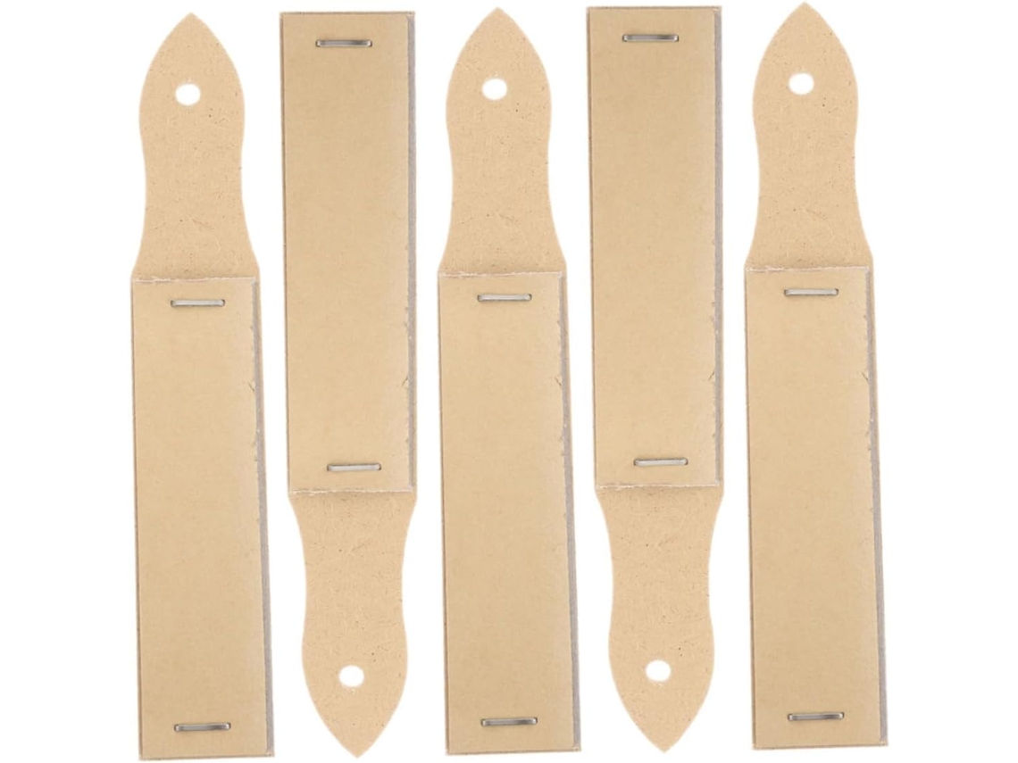 Conjunto de 5 blocos Lixa para ferramentas de desenho e pontas Lápis, Em