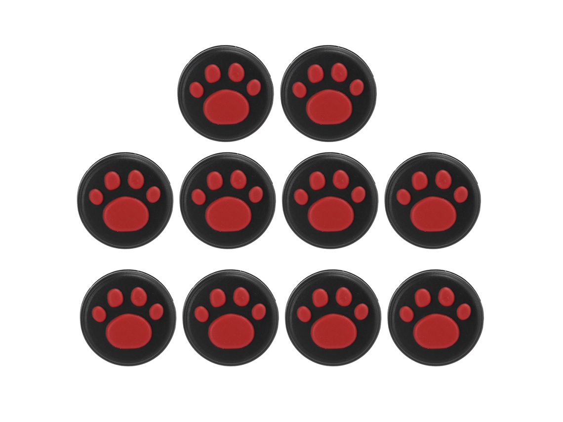 Capas De Silicone Para Thumb Grips De Gato Universal Para Joystick Switch/switch Lite