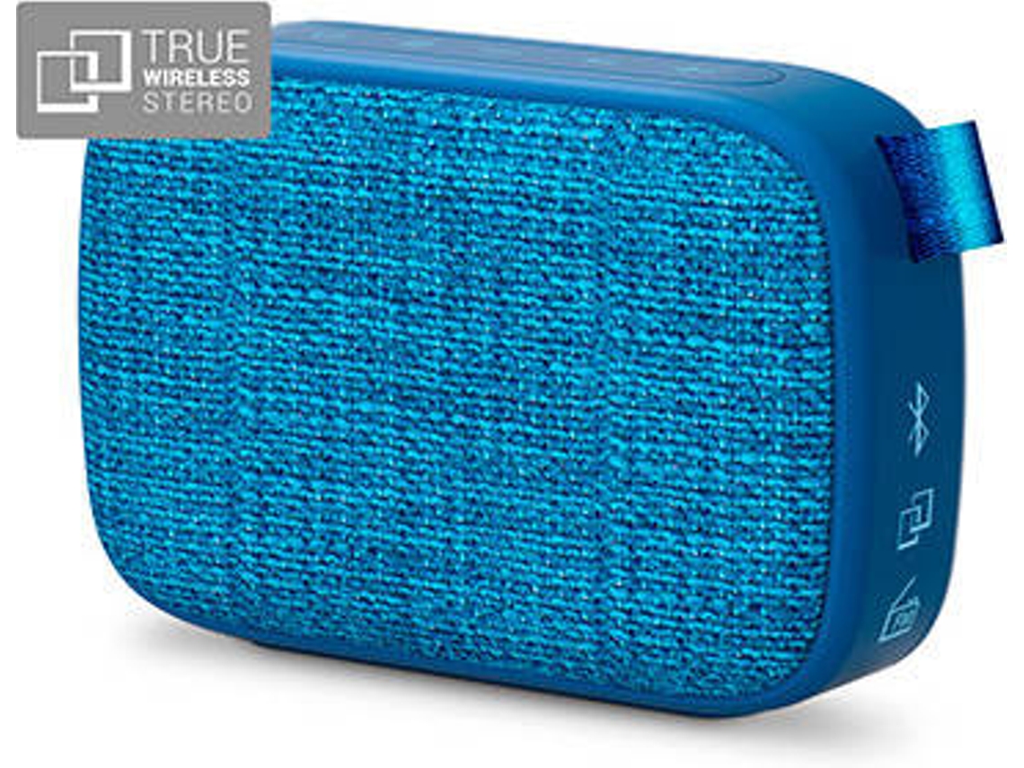 Coluna Portátil ENERGYSIST Fabric Box 1+ Pocket Blueberry TW