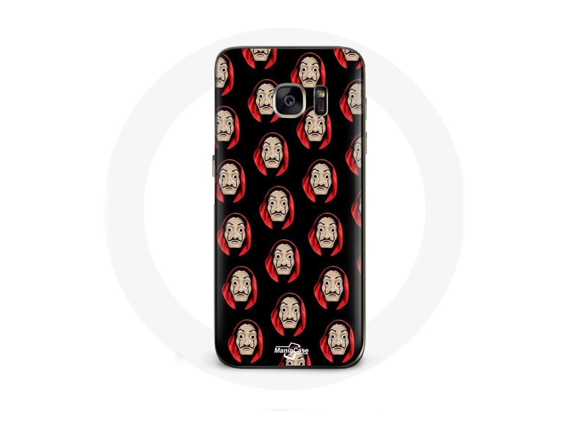 Capa para Samsung galaxy S6 La Casa De Papel máscaras rostos