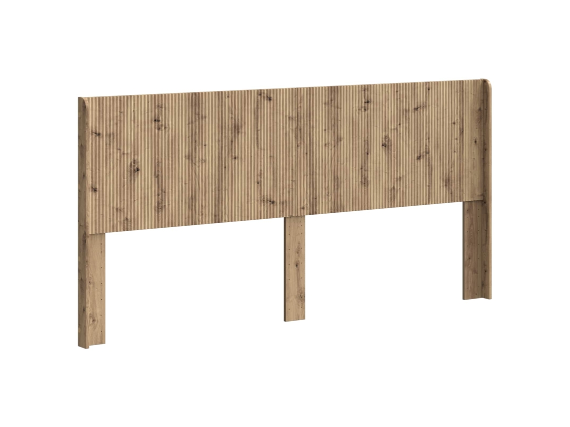 Conjunto 1 Cabeceira Moderna Vidaxl Castanho Derivados De Madeira (180 Cm)