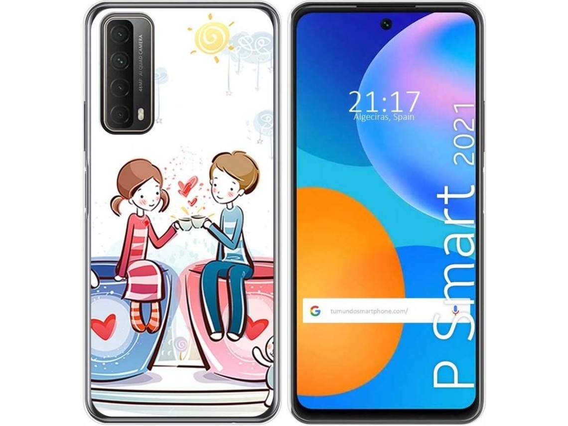 Capa Huawei P Smart 2021 TUMUNDOSMARTPHONE Café Multicor