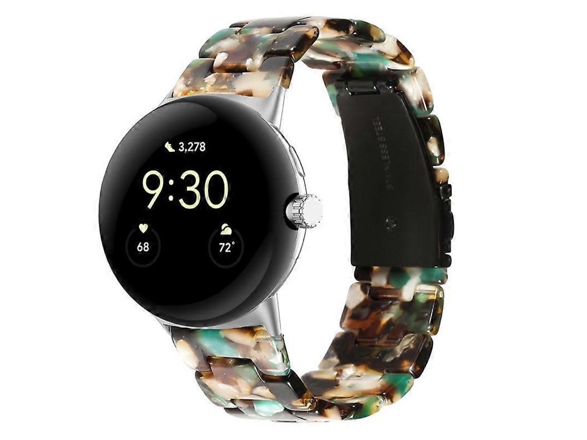 Pulseira De Resina Com Três Contas Para Google Pixel Watch