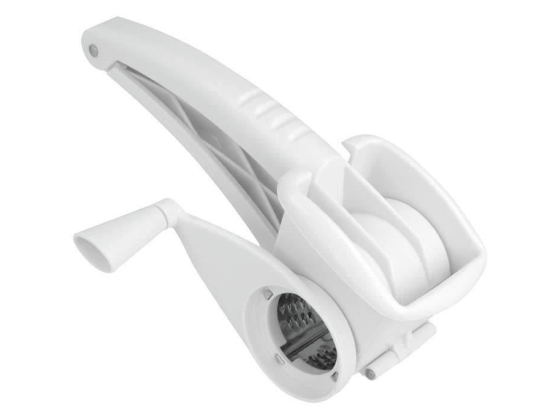 Ralador de queijo de plástico e aço inoxidável Metaltex 21 x 14 cm Não pode ser lavado na máquina de lavar louça