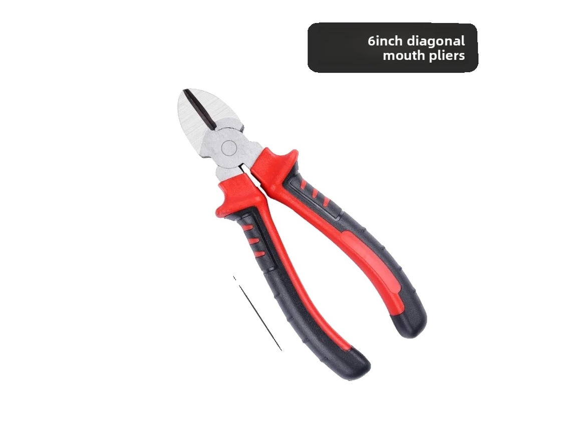 Alicate De Fio, Design Ergonômico, Ferramenta Multifuncional, H-6polegadas-c