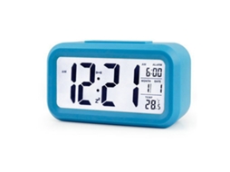 Relógio Despertador Digital LED com Luz Noturna, Temperatura, Snooze, Data, para Crianças e Estudantes | S/MARCA