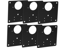 Placa De Reparo Dobradiças, Conjunto 6 Placas Dobradiças Aço