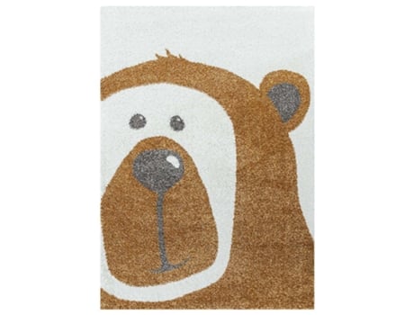 Tapete Yellow Tipi Big Teddy Bege (160x230)