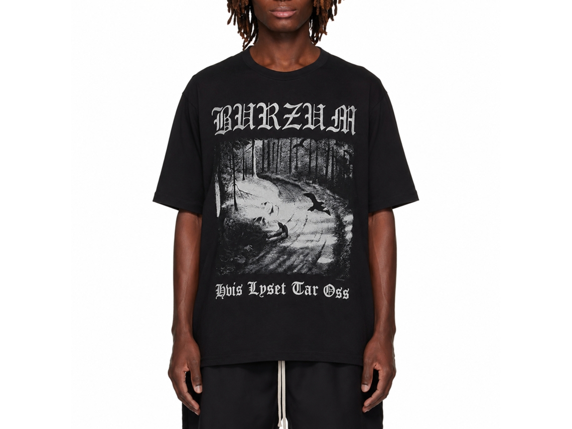 Burzum Hvis Lyset Tar Oss T-shirt Classic Unisex Adults Size:m