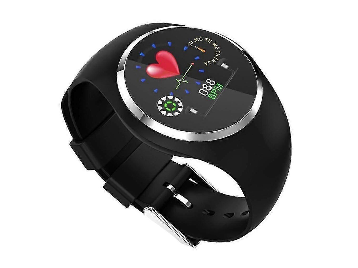 Rastreador De Atividades Esportivas Inteligente Com Bluetooth 4.0 E Monitor De Frequência Cardíaca Jinyubo Store (preto)