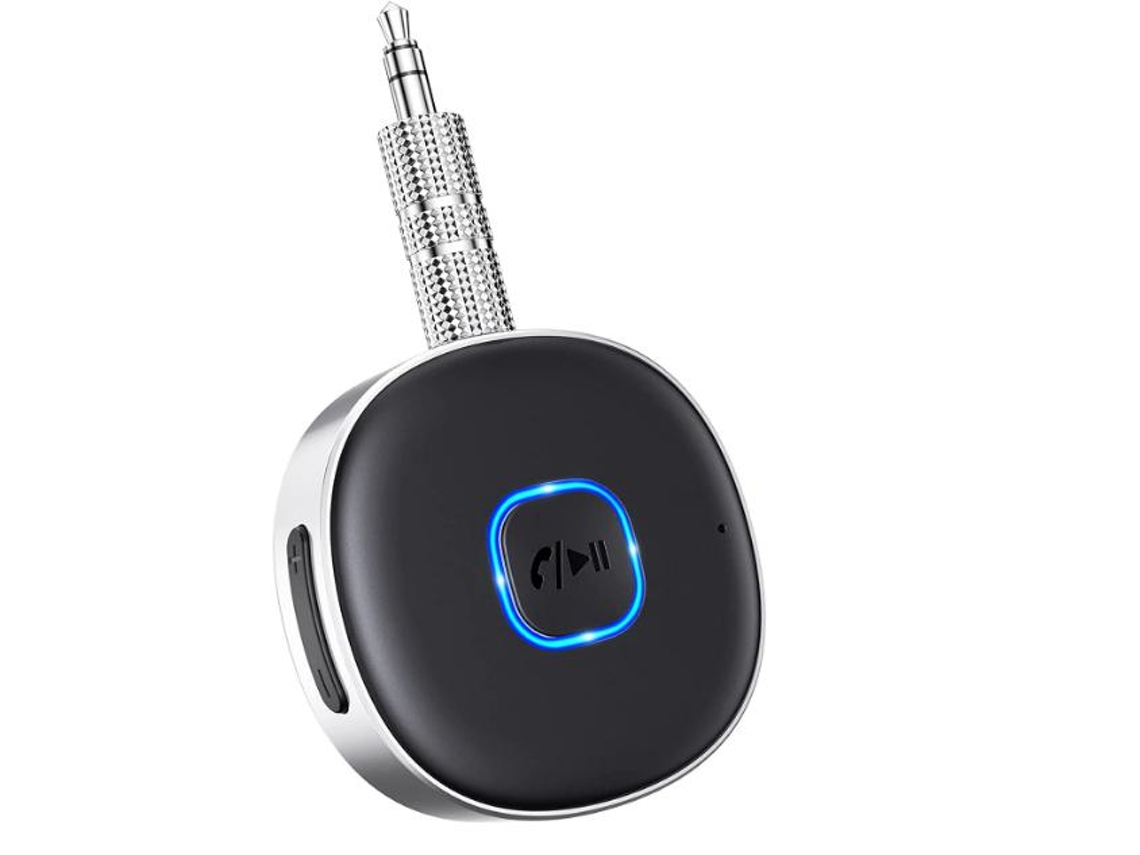 Adaptador Aux Bluetooth Yizhood J33 3.5mm 16h Playtime Preto
