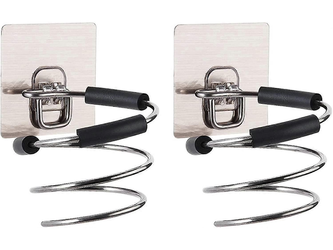 2pack Suporte de Secador Cabelo Estação Parede Sem Perfuração Autoadesivo Armazen GOKOCO