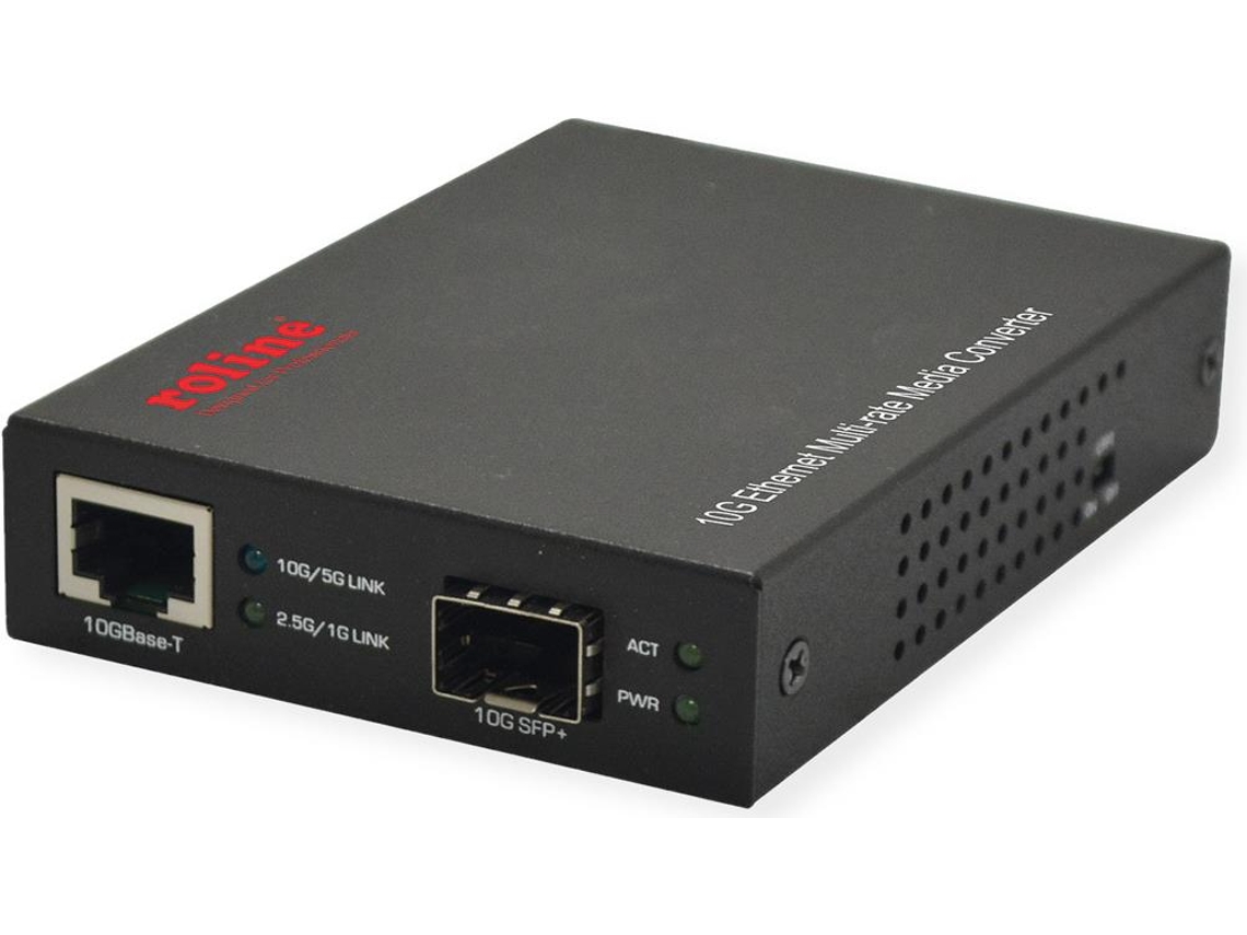 Conversor 1/2.5/5/10 Gigabit Ethernet Rj45 Sfp ou Conversor Sfp Ethernet Roline (21.13.1133)