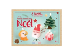 2 Cajas Para Niños Velas Navideñas Para Modelar Graine Créative