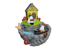 Fonte de Jardim com Vivienda de Elfo LAXISCREED