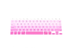 Capa Protetora Teclado Silicone Rainbow LAXISCREED Rosa