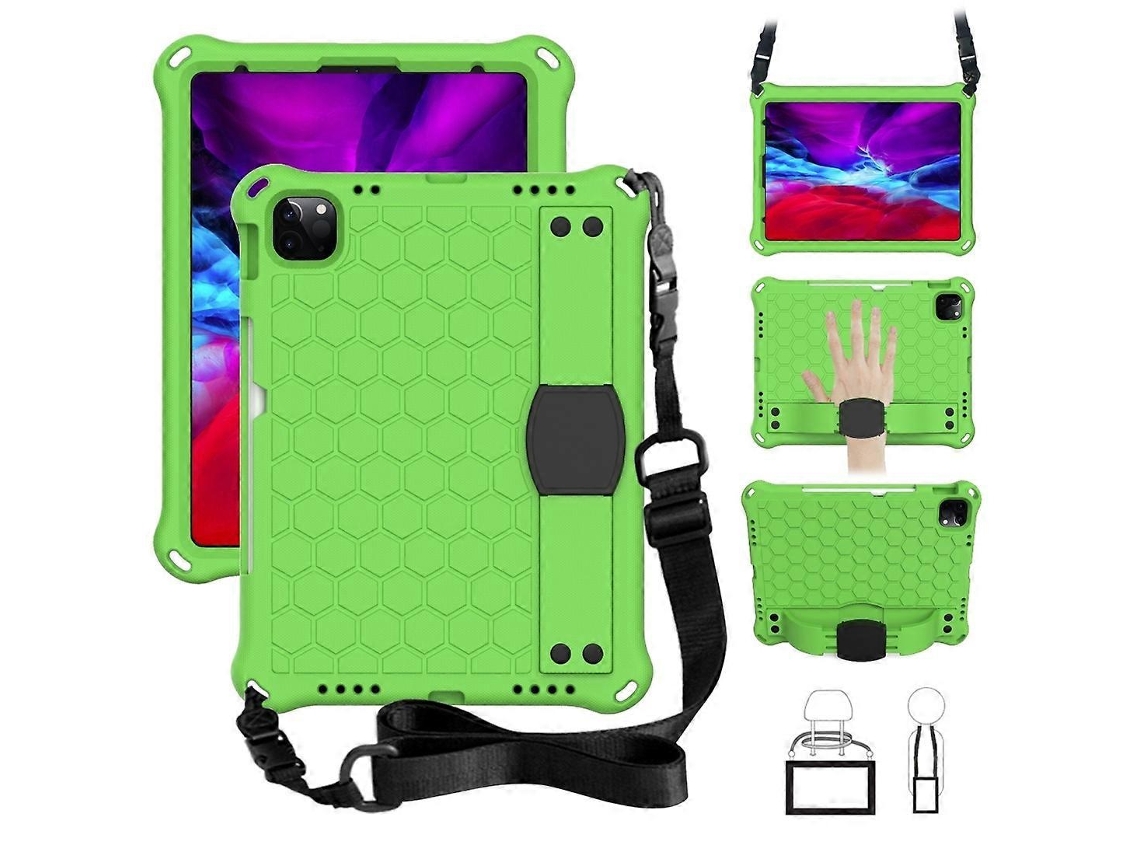 Capa protetora antiderrapante de EVA PC com padrão de favo de mel Webake para iPad 2025/2022 (10ª geração, 10,9 polegadas, 2022)