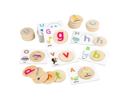 1 Conjunto De Brinquedos Combinando Com Letras Allinless