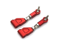 Preto 2pcs Braço Oscilante Traseiro Inferior Metal Reforçado Hnr H9802 H9803 Horse E30 Versão 1/10 Peças Modelos Veículos Rc MDUG
