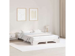 Vidaxl Estrutura da Cama Branco 150 X 200 Cm