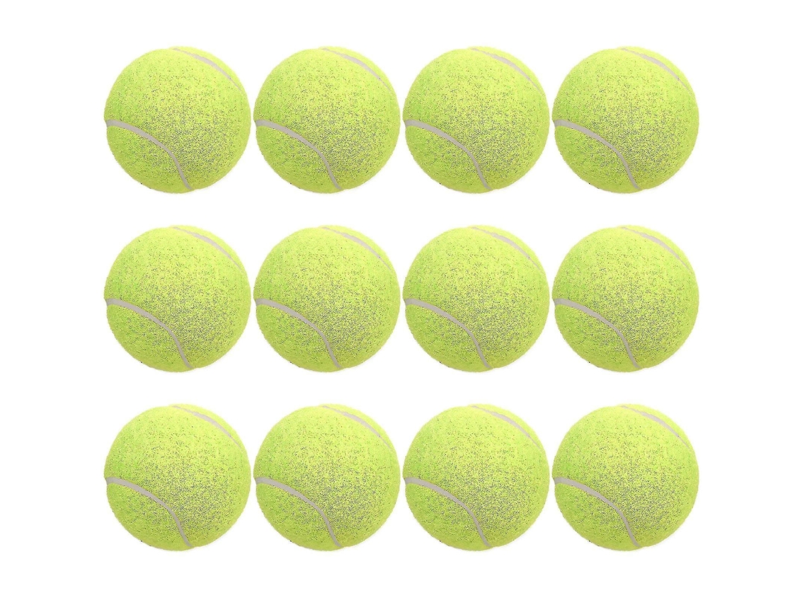 12 Bolas De Tênis Para Treino Com Pressão Controlada