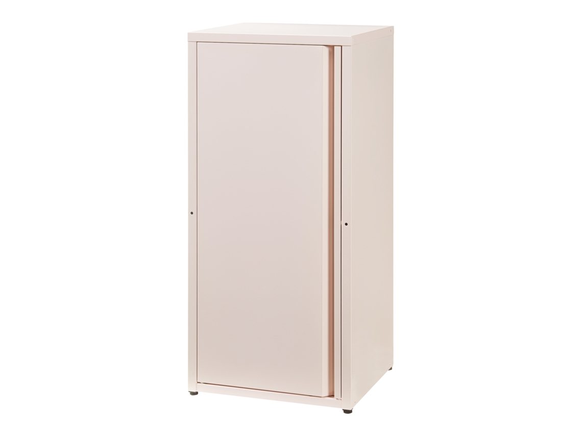 Armário de Escritório Burlöv Aço 88X40X35 Cm Rosa [EN.CASA]
