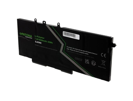 Para Dell Latitude E5280/e5480/e5580 8200mah Patona