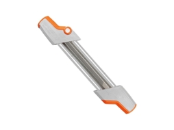 Suporte de lima 2 em 1 para corrente de motosserra de 3/8'' P Ø 4,0 mm para afiar dentes e medidores de profundidade