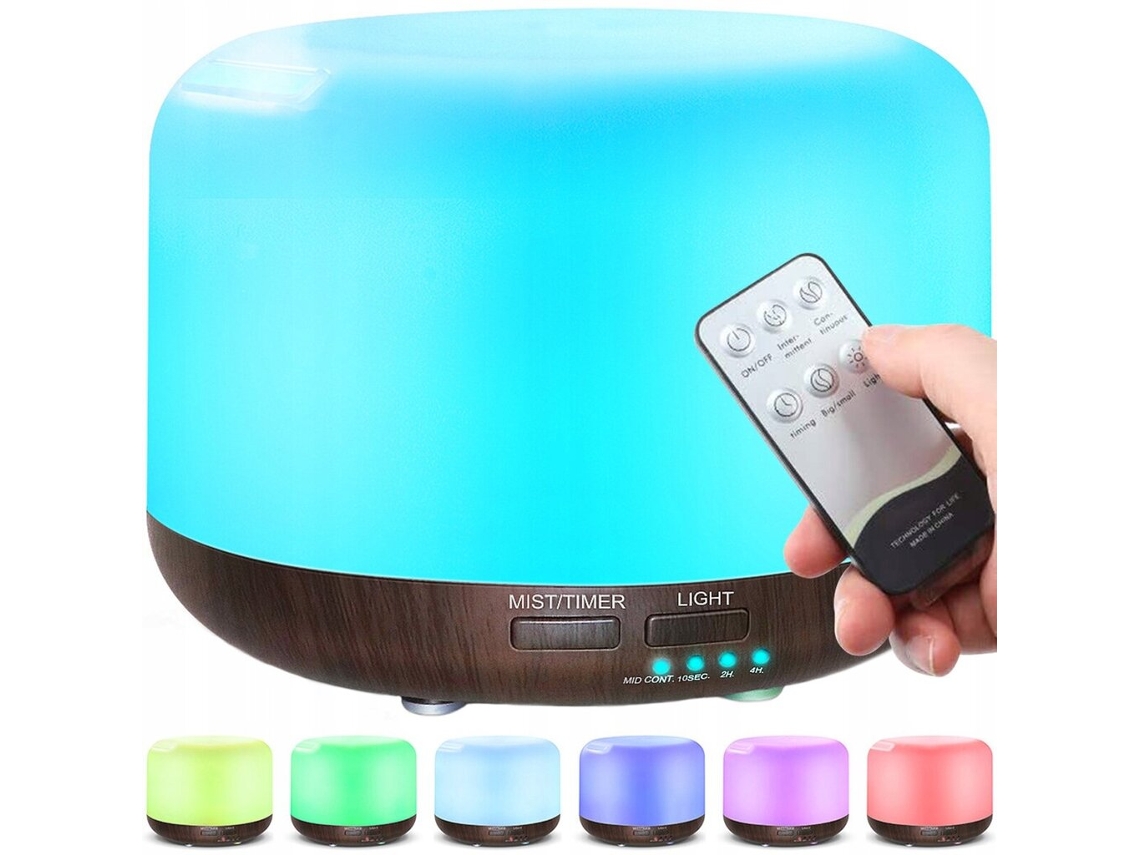 Humidificador e Difusor de Aromas, com Iluminação Led ZYBLSSBB