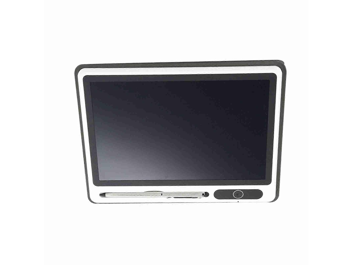 Tablet Eletrônico Lcd Para Desenho, Material De Escritório, Ferramenta De Pintura À Mão, 9 Polegadas ) Aquaforge (preto (com Capa De Couro Sintético)