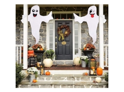 Decoración Colgante Fantasma De Halloween Para Exterior Linjou (2 Piezas)