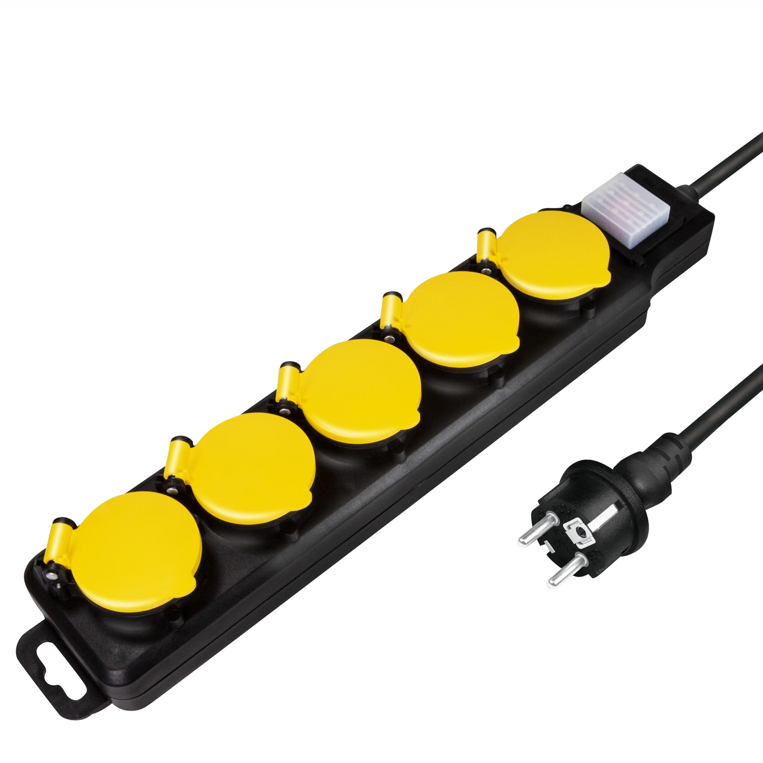 Régua De Tomadas 5 Para Uso Externo Com Interruptor Ip44
