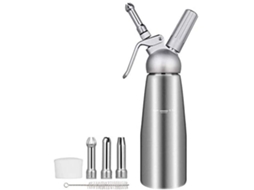 Dispensador de Chantilly Premium de Alumínio Pistola de Creme/Whipper
