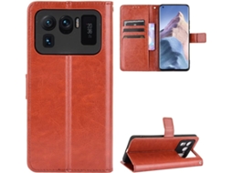 Capa Ultra para Xiaomi 11 Ultra 5G HONGWE. Pele Castanho