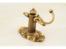 Cabide De Parede Antigo Com Gancho Simples Ou Duplo Em Bronze E