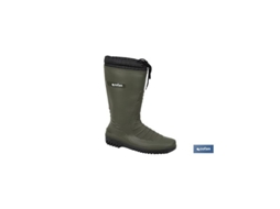 Galochas Com Forro Polar Tamanho 38 Em Pvc Verde Cofan