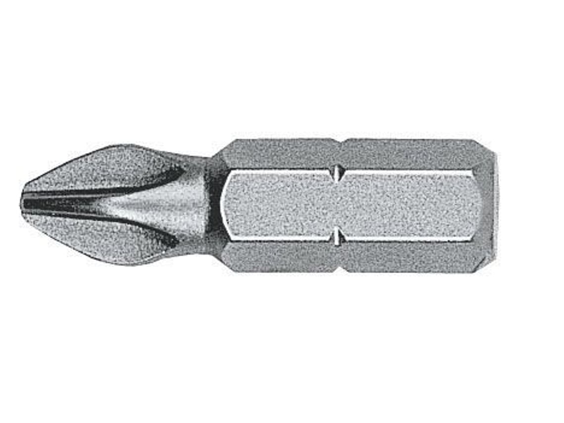 WITTE-27013-Caixa Com 50 Pontas Guia Phillips Standard 1/4" Curtas (Ph3X32 Mm)