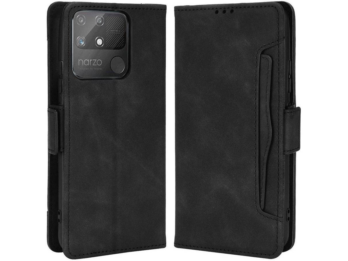 Capa Oppo Reno 7 Pro 5G HFS HOUSE Carteira Preto