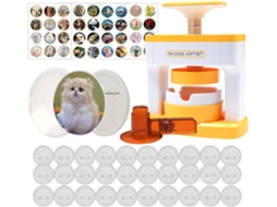 Kit de Relevo Dispositivo Manual para Gráficos com Pinos, Laboratório em Botões Acrílico, Molde CHABERLU