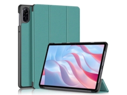 Capa De Couro Para Tablet For Honor Pad X9 / X8 Pro 11.5 Custer Pure Color Com Suporte Triplo