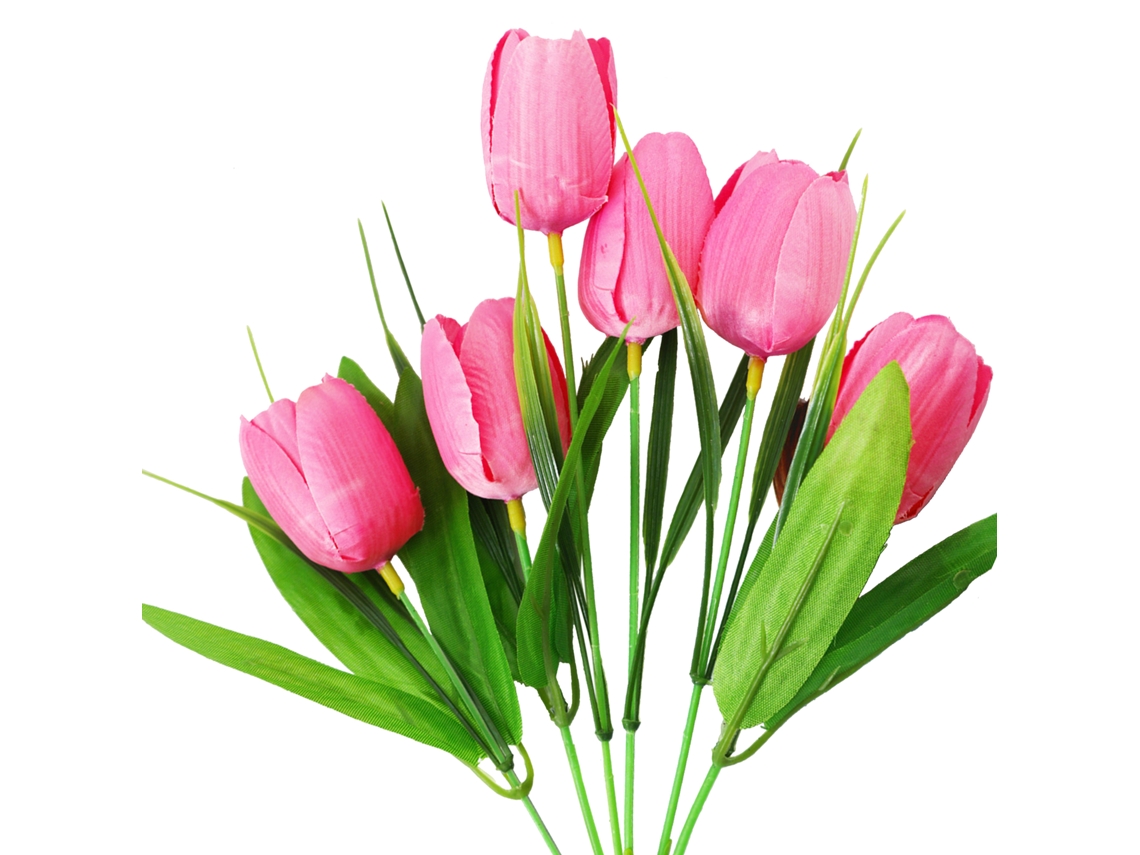 Materiais Florais Diy Ramo De Tulipas Com 6 Cabeças