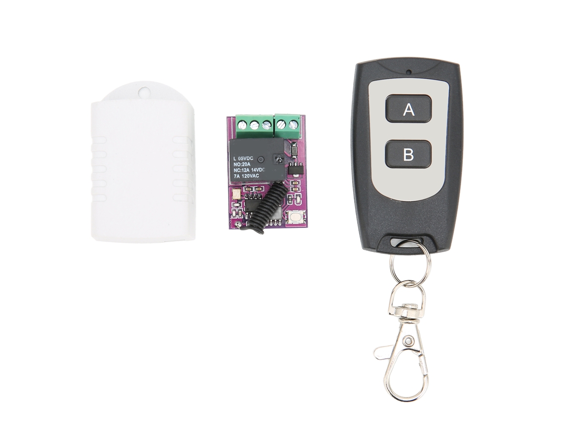 Aetheria interruptor de Relé Sem Fio 20a Controle Remoto 5v para Eletrodomésticos e Equipamentos Elétricos