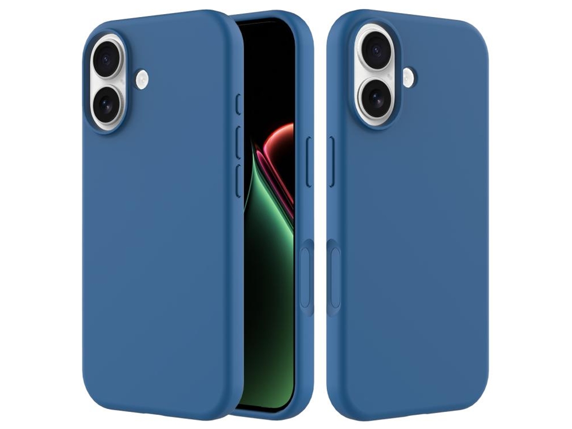 Capa De Silicone De Cor Sólida Para Iphone 17 Halinuia