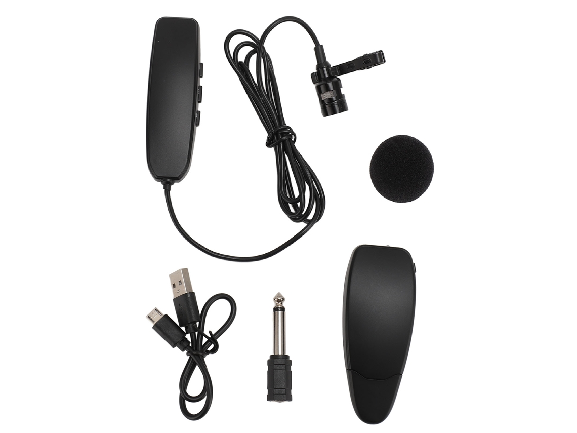 Microfone Lavalier 2.4g Sem Fio Plug And Play