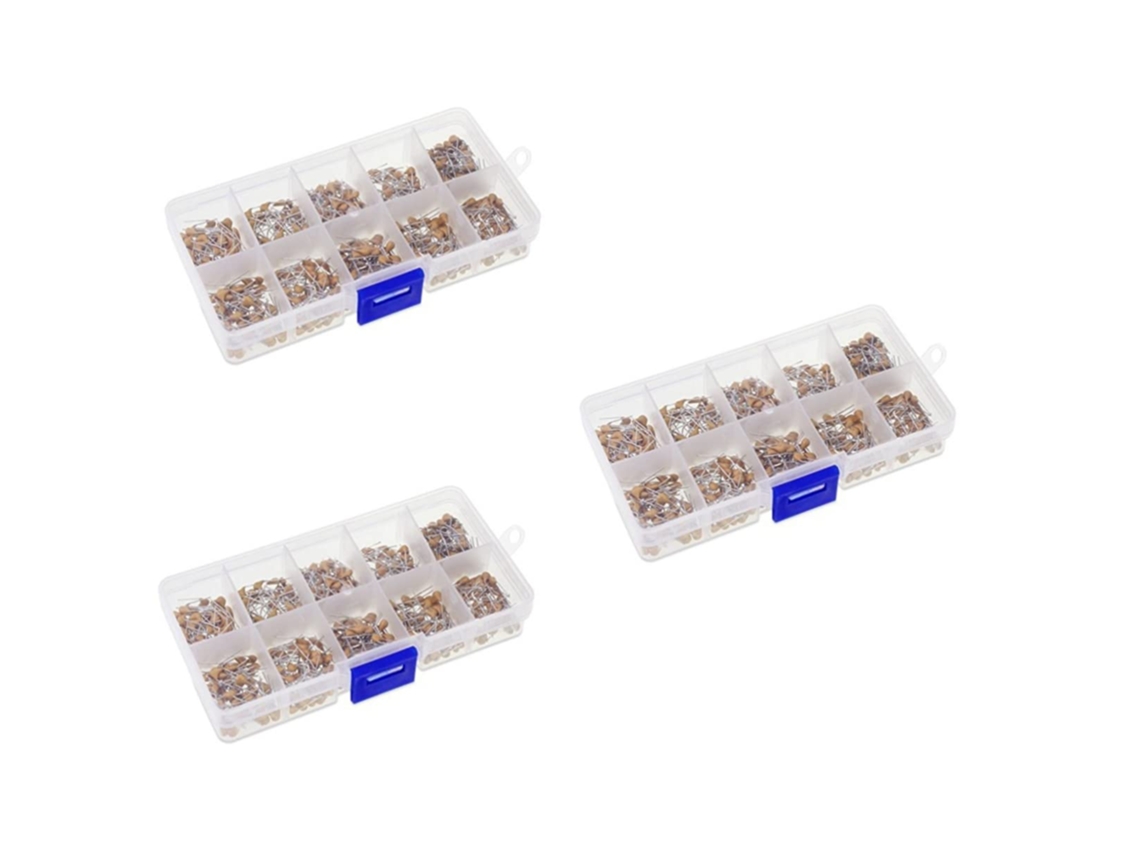 Kit De Plástico Com 1500 Peças E Aplicações