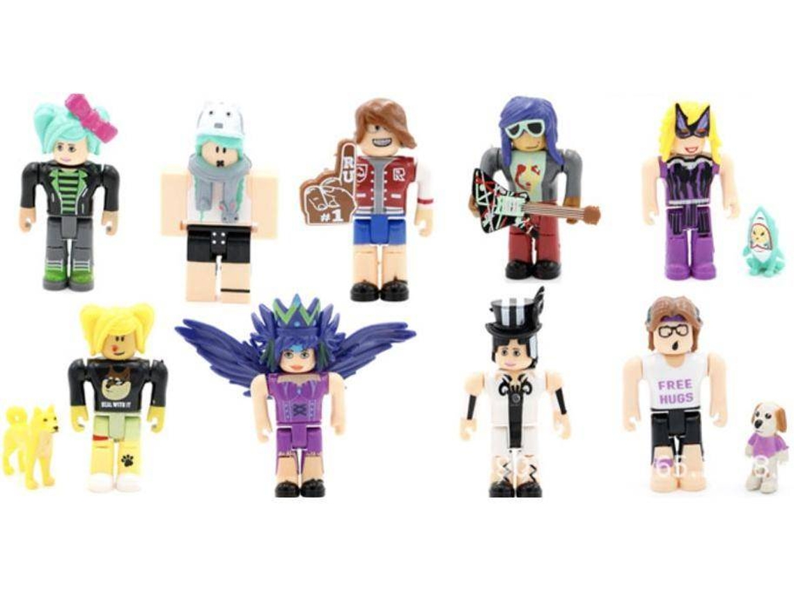 Conjunto de Figuras ROBLOX Figuras de Construção (9 unidades - 35.5 x 4.4 x 24cm)