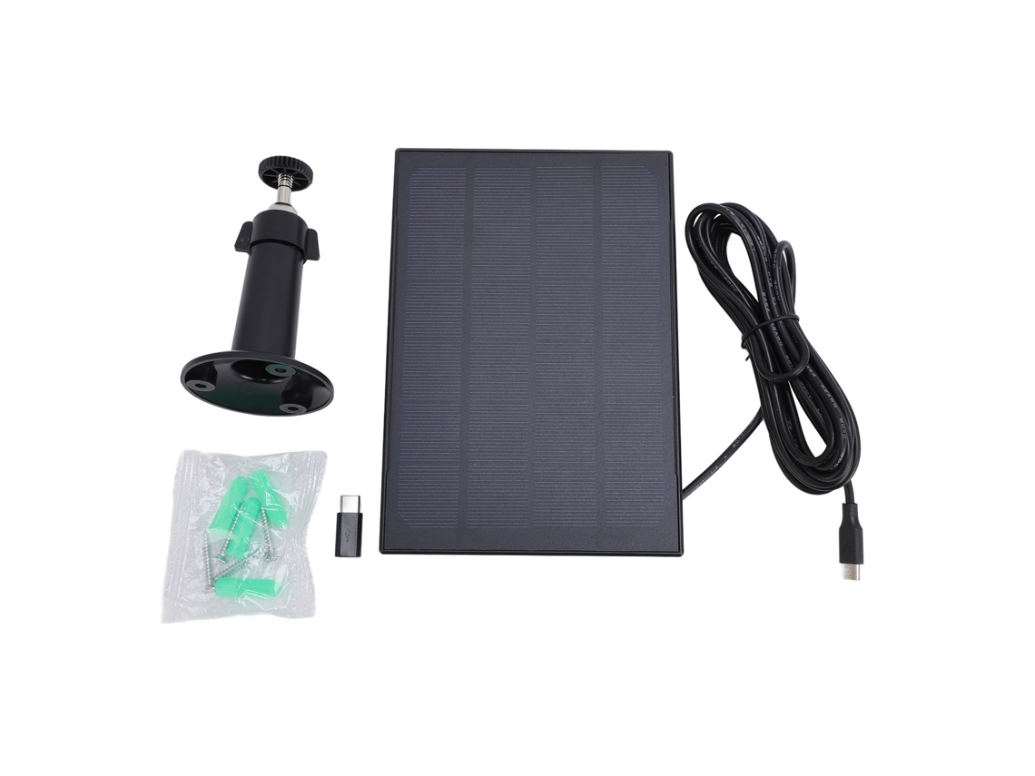 Painel Solar 8w Para Câmera Aves E Campainha Ip66