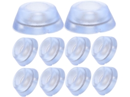 Holibanna Conjunto De 20-protetores Silicone Para Pés Cadeiras E Mesas Com Amortecimento Confortável