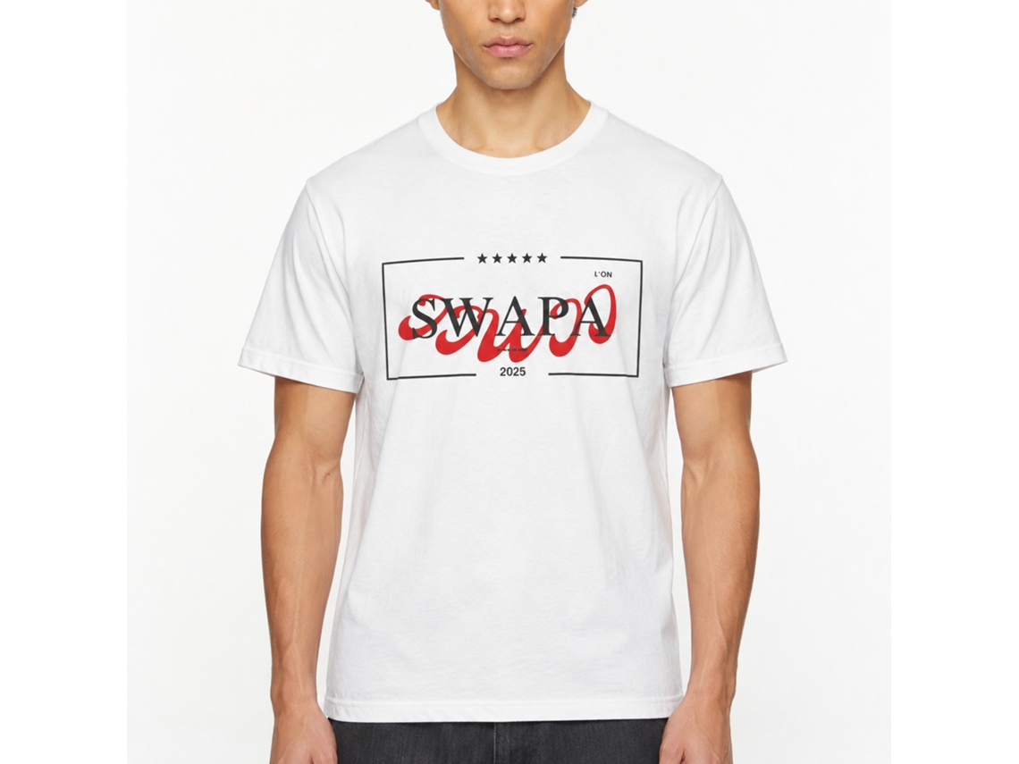 Swapa 2025 Presidential Tour Album Merch T-shirts Tees White Size:xxl